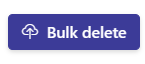 The Bulk delete button in the Users page header
